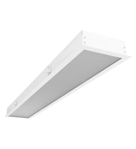 Светодиодный светильник "ВАРТОН" грильято 588*588*50мм 27 ВТ 4000К с планками для подвеса