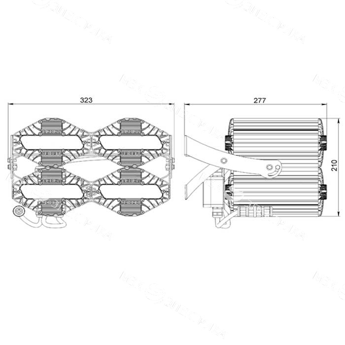 L-lego II 220 banner/178/Д/4,0K/01/L100/IKIX-64/220AC IP66