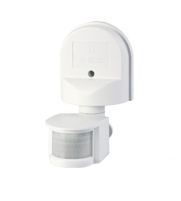 Датчик движения инфракрасный ДД-008-W 1200Вт 180 гр.12м IP44 белый ASD