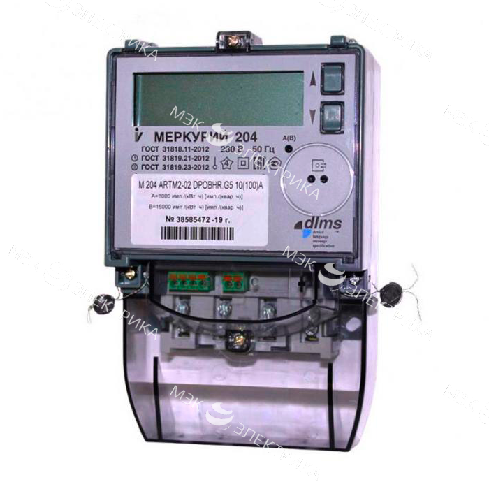 Электросчетчик Меркурий 204 ARTM-02 POBH.G