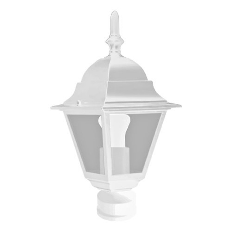 Светильник садово-парковый 60W 230V E27 белый, 4103 "Классика" Feron