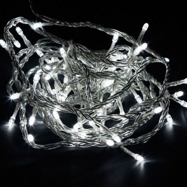 Гирлянда линейная белая 3,8м, CL303