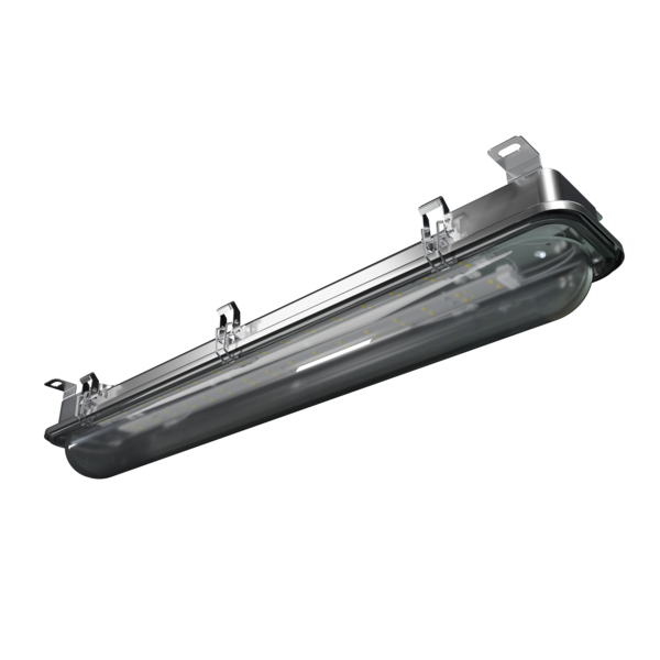 Светильник L-sub 25Вт/3250лм/диаграмма Д/4000К (CRI80)/прозр. рассеиватель/металл/накладное креплени