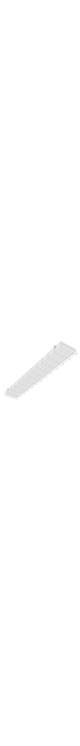 Светодиодный светильник "ВАРТОН" спортивный накладной 595*620*65мм 36 ВТ 4000К с защитной сеткой