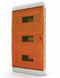 Бокс встраиваемый IP-40 36 мод. проз/оранжевый BVO 40-36-1