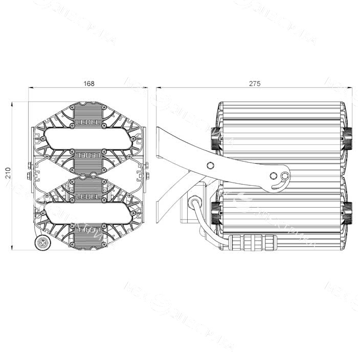L-lego II 110 banner/90/Д/4,0K/01/L210/IKIX-62/220AC IP66