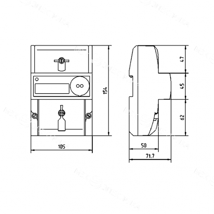 Электросчетчик Меркурий 206 PRSNO