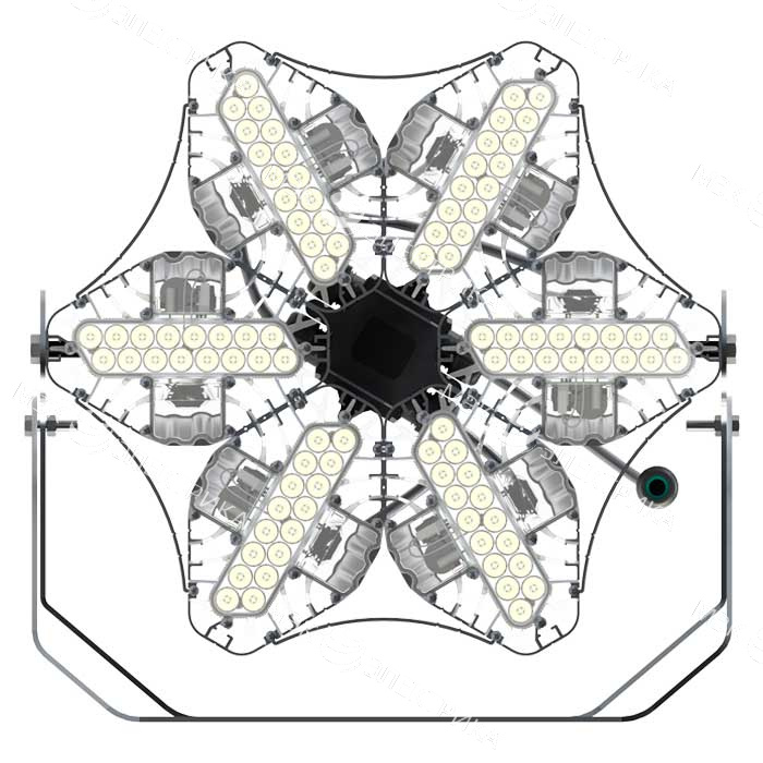 Светильник L-lego II 330 banner/242/Д/4.0K/01/L100/IKIX-66/220AC IP66 поворотное крепление LEDEL LII