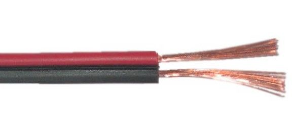 Кабель Stereo 2х0.5 Red/Black 100м (м) Rexant 01-6103-3 Кабель Stereo 2х0.5 Red/Black 100м (м) Rexant 01-6103-3