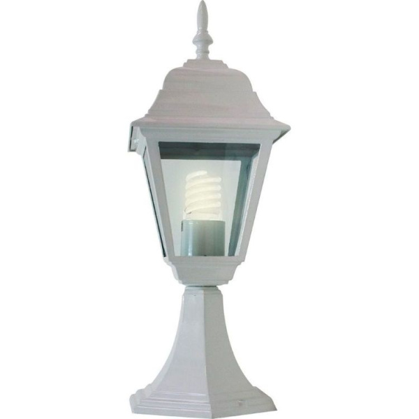 Светильник садово-парковый 60W 230V E27 белый, 4104 "Классика" Feron