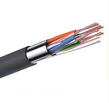 Кабель витая пара F/UTP кат.5E 4х2х24AWG медь сер. (м) PROCONNECT 01-0152