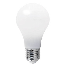 Лампа светодиодная E27-9W-2700К FLL-A60 EKF Simple теплый белый (шар)