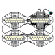 Светильник L-lego II 220/178/Г60/4.0K/L100/01/IKIX-34/220AC IP66 подвесное крепление LEDEL LII095