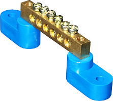 Шина N нулевая изолированная КSN-4-6х9-14