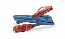 Патч-корд U/UTP, Cat.5e (100% Fluke Component Tested), LSZH, 0.5 м, синий