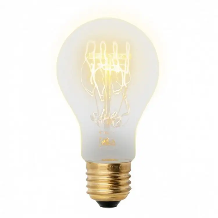 Лампа винтажная E27-60W-GOLDEN форма нити SW (шар)